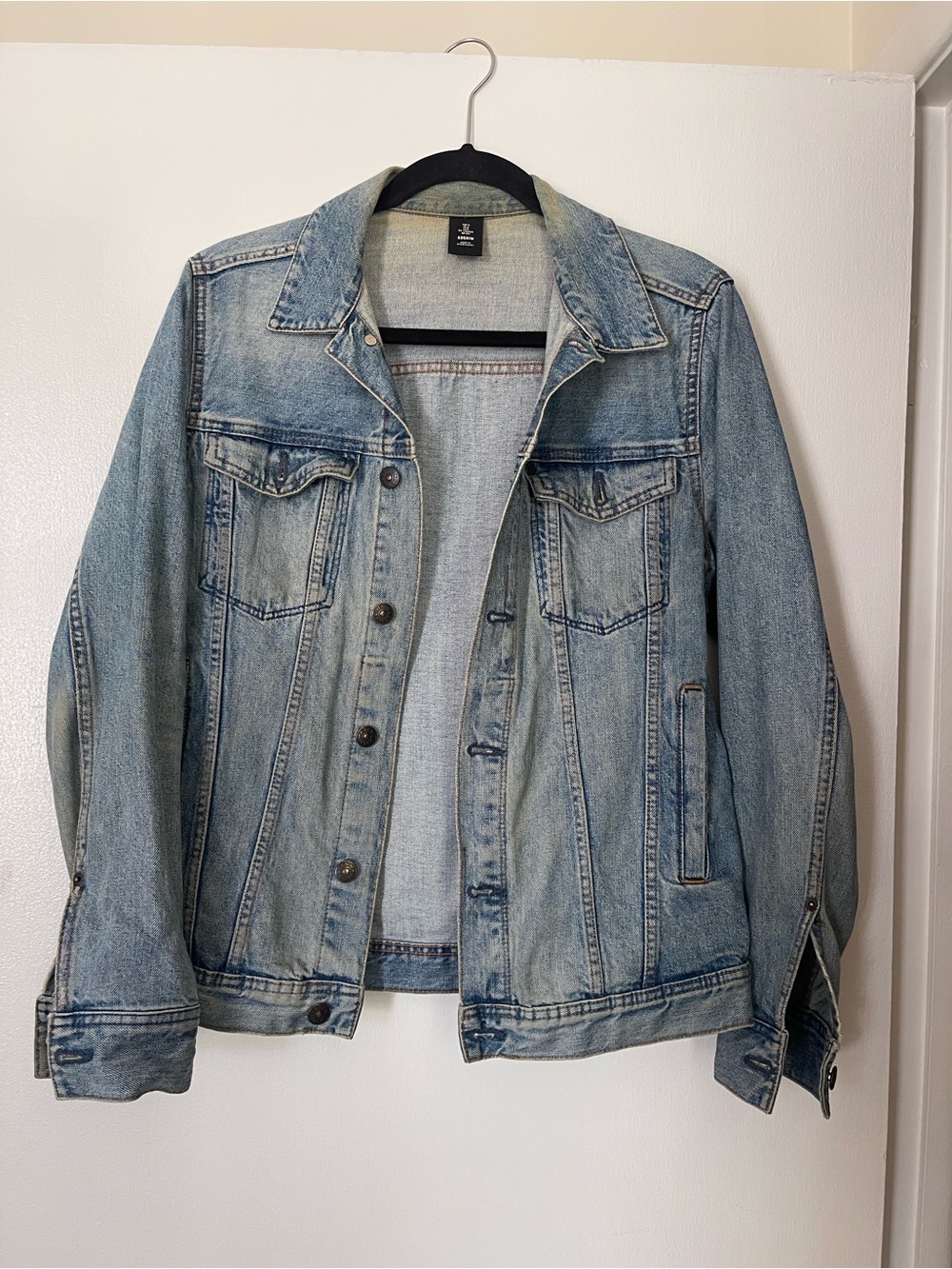 H&M Classic Light Blue Denim Jacket - Men's